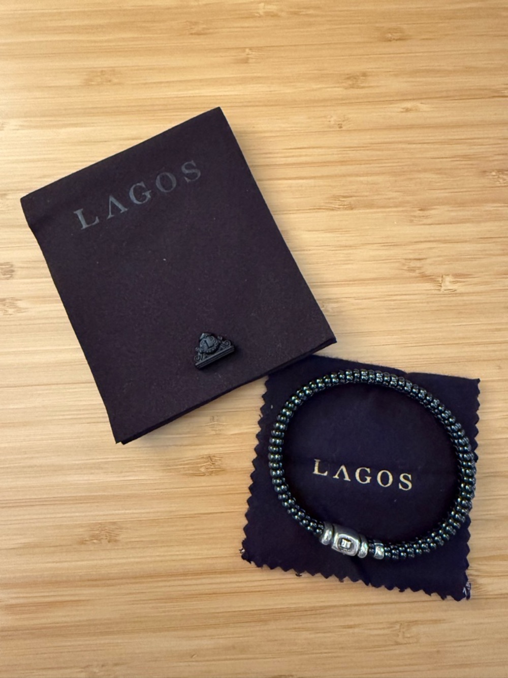 LAGOS Black Caviar Beaded Bracelet